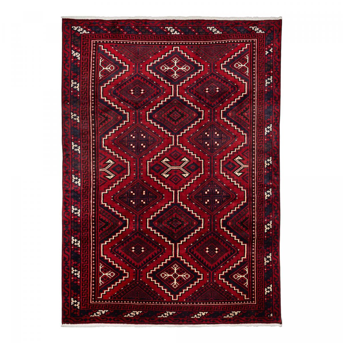 Tapis d'orient, motif oriental, noué main en laine, LORI 4