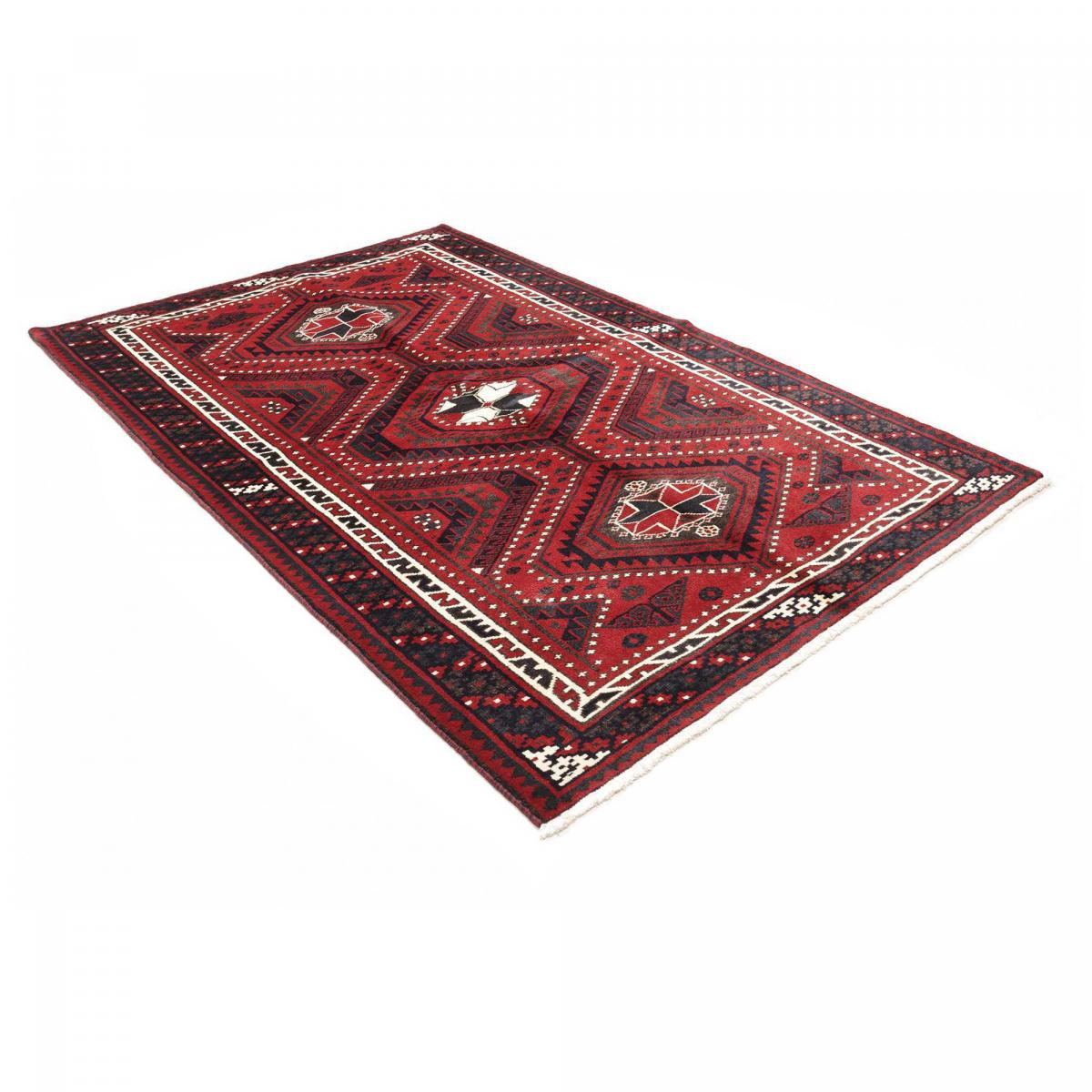Tapis d'orient, motif oriental, noué main en laine, LORI 5 — vue 4