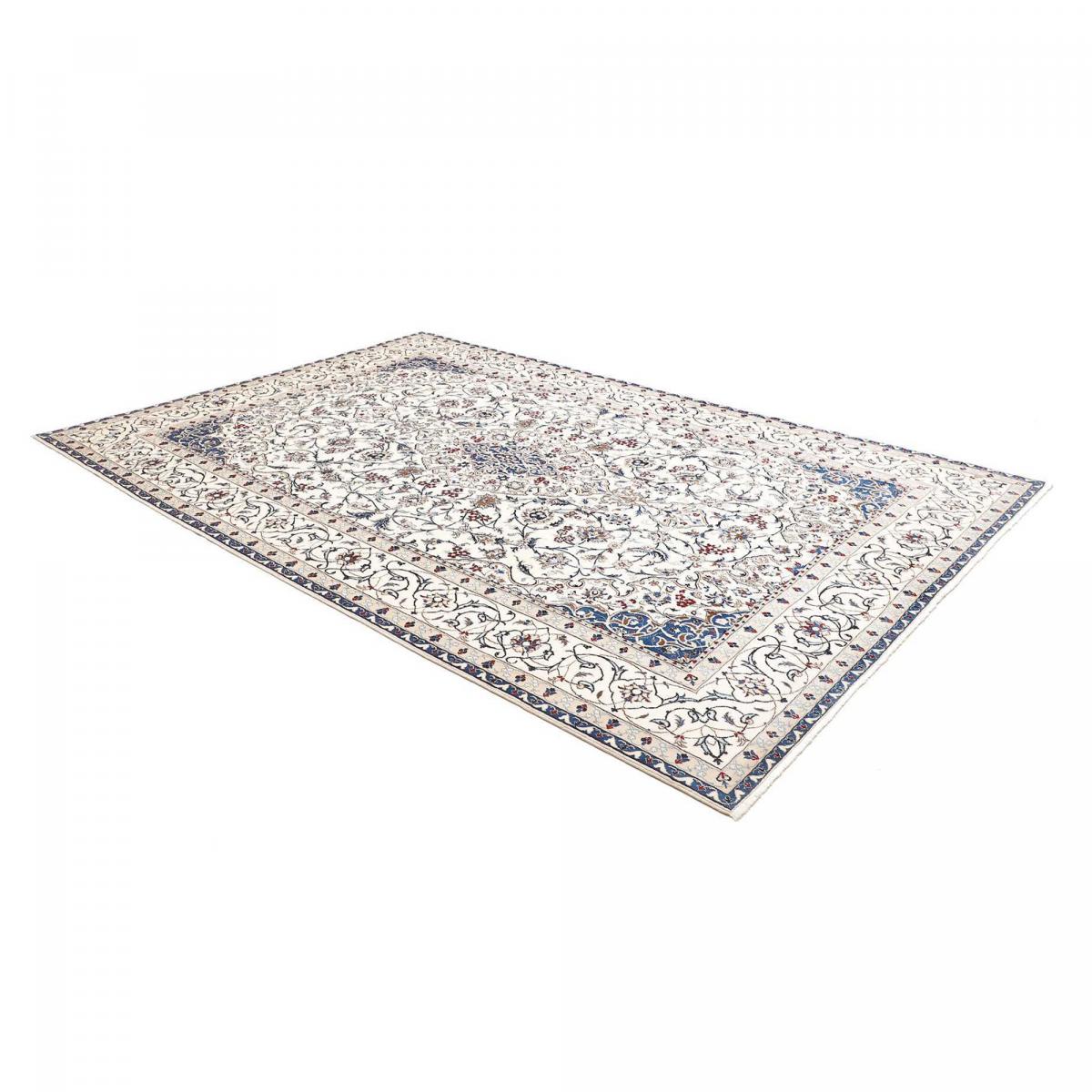 Tapis d'orient, motif oriental noué main en laine et soie — vue 4