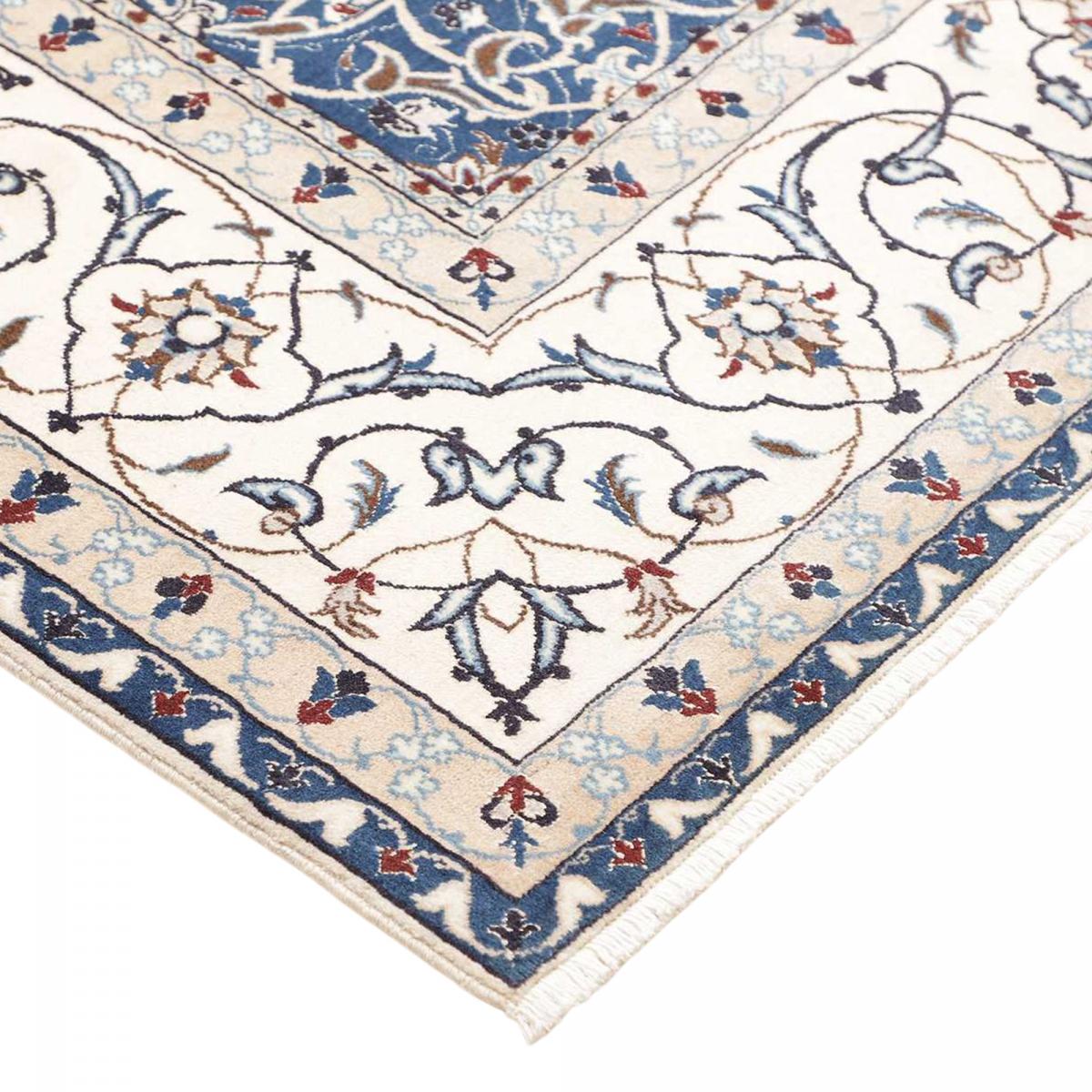 Tapis d'orient, motif oriental noué main en laine et soie — vue 5