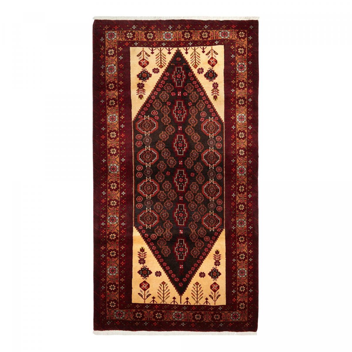 Tapis d'orient au motif oriental, noué à la main, BALUTSCH 6