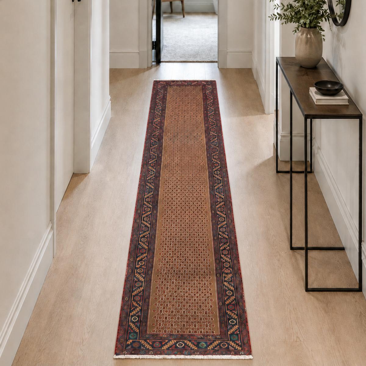Tapis d'orient à motif oriental, noué main, HAMADAN 183 — vue 3