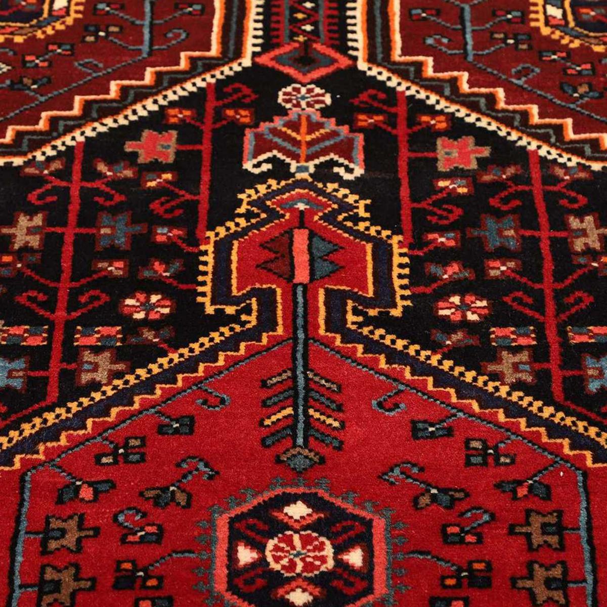 Tapis d'orient au motif oriental, noué main, HAMADAN 35 — vue 6