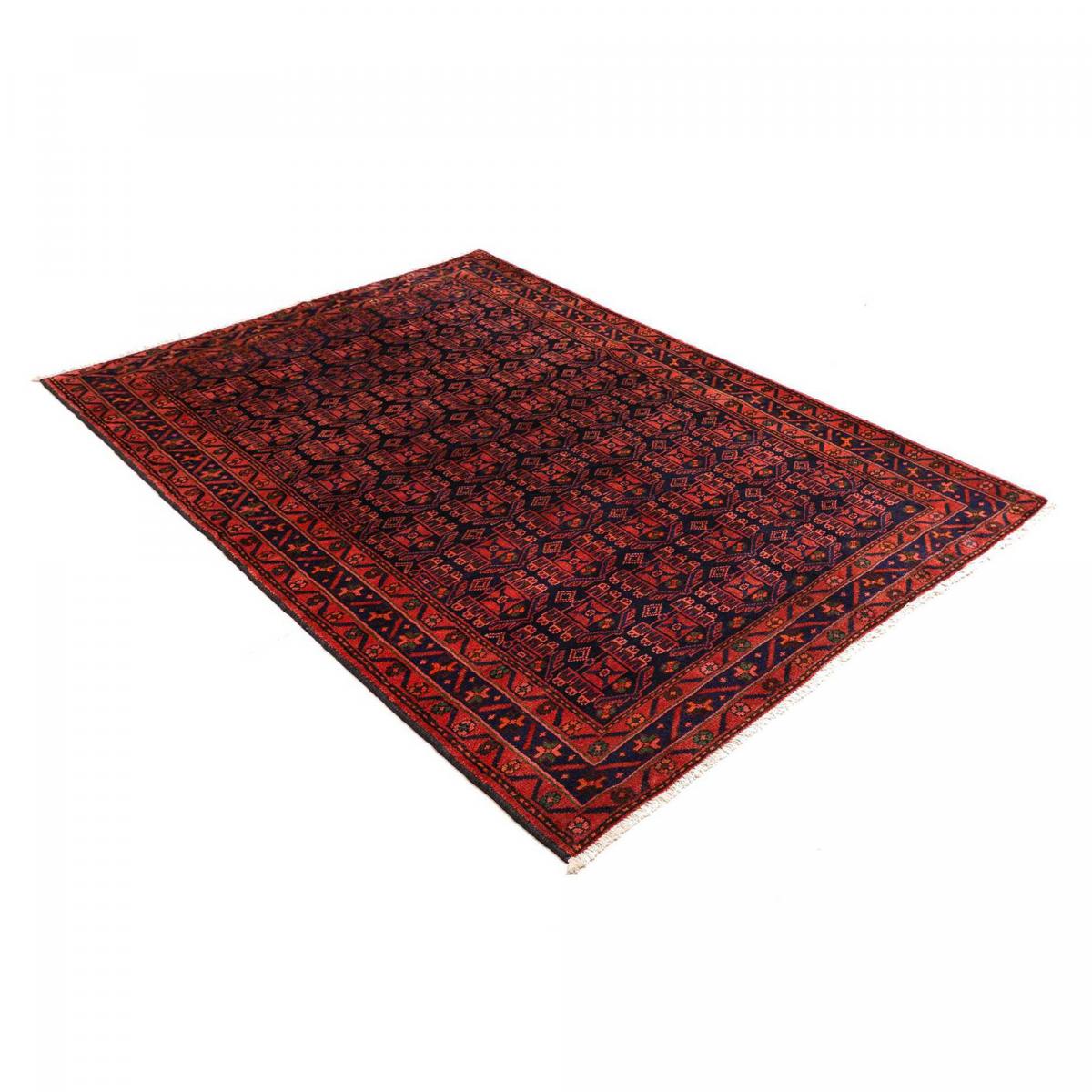Tapis d'orient au motif oriental, noué main en laine, HAMADAN 37 — vue 4