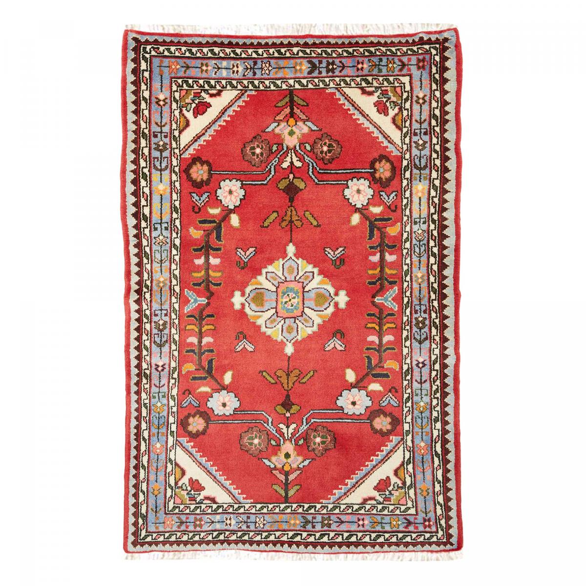 Tapis d'orient au motif oriental, noué main, HAMADAN 39
