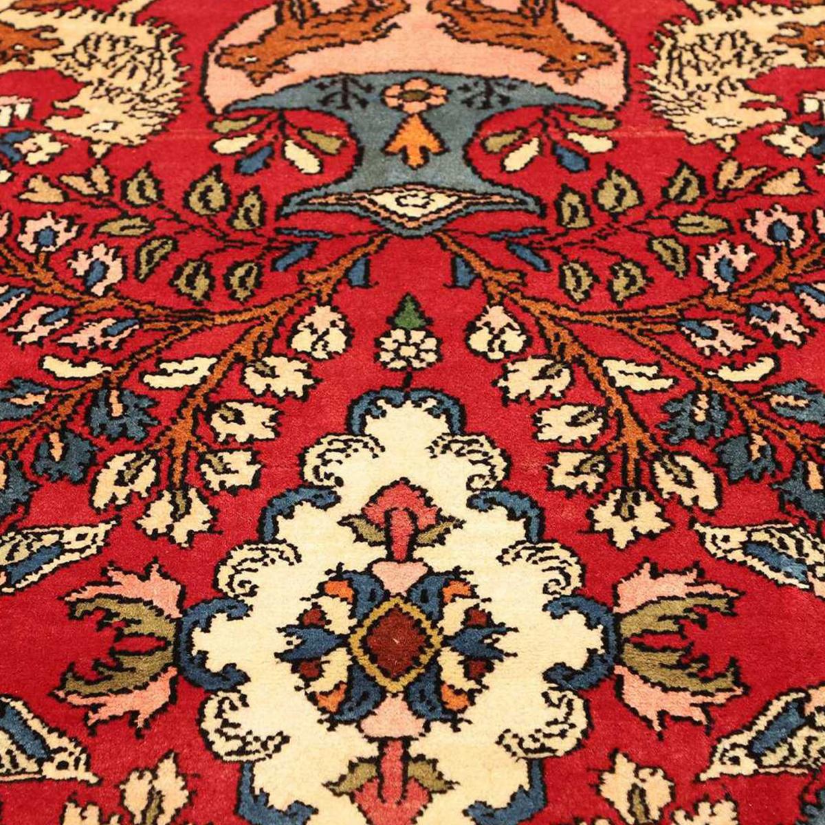 Tapis d'orient aux motifs orientaux, noué main, artisanal HAMADAN 41 — vue 6