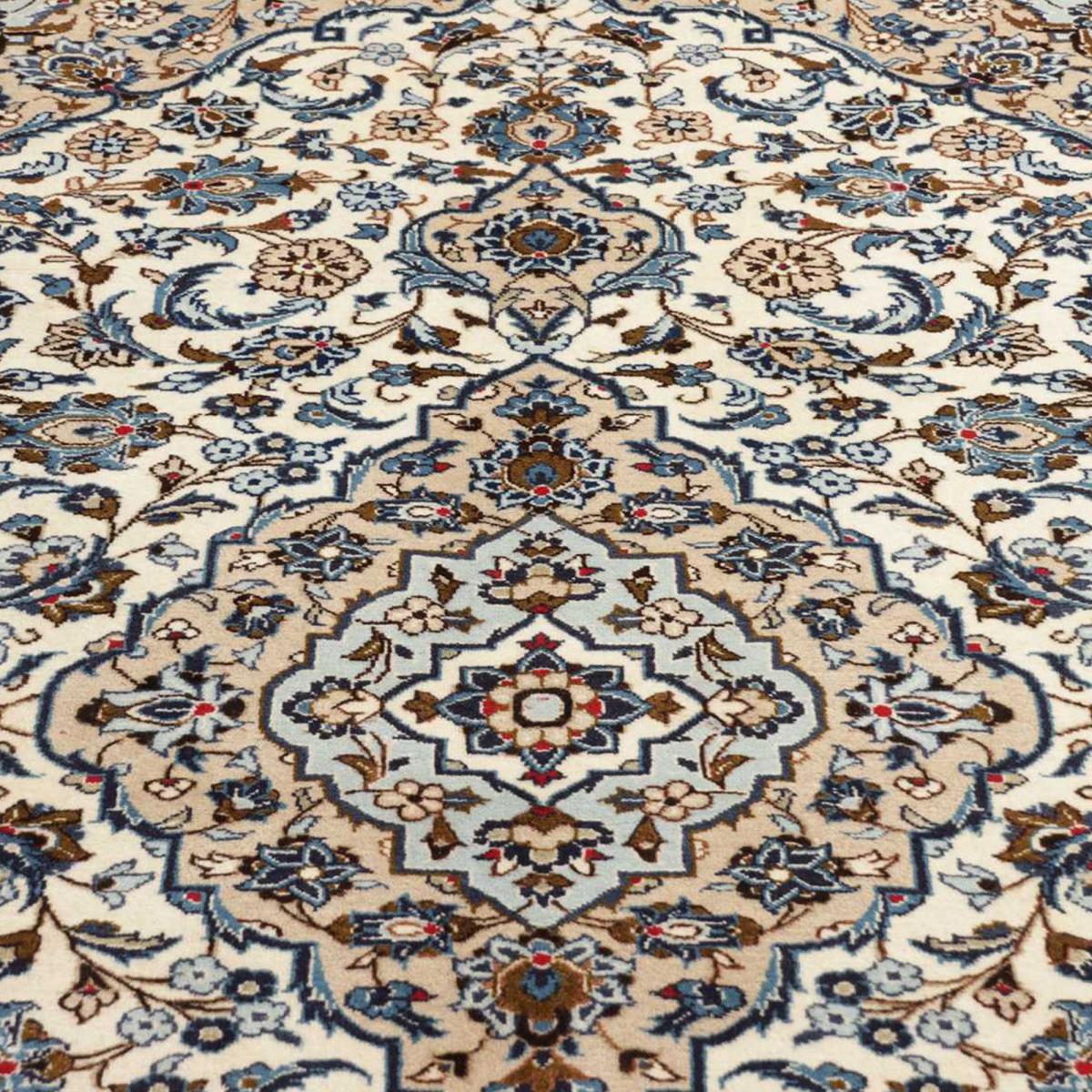 Tapis d'orient au motif oriental, noué main en laine, KASHAN 4 — vue 6