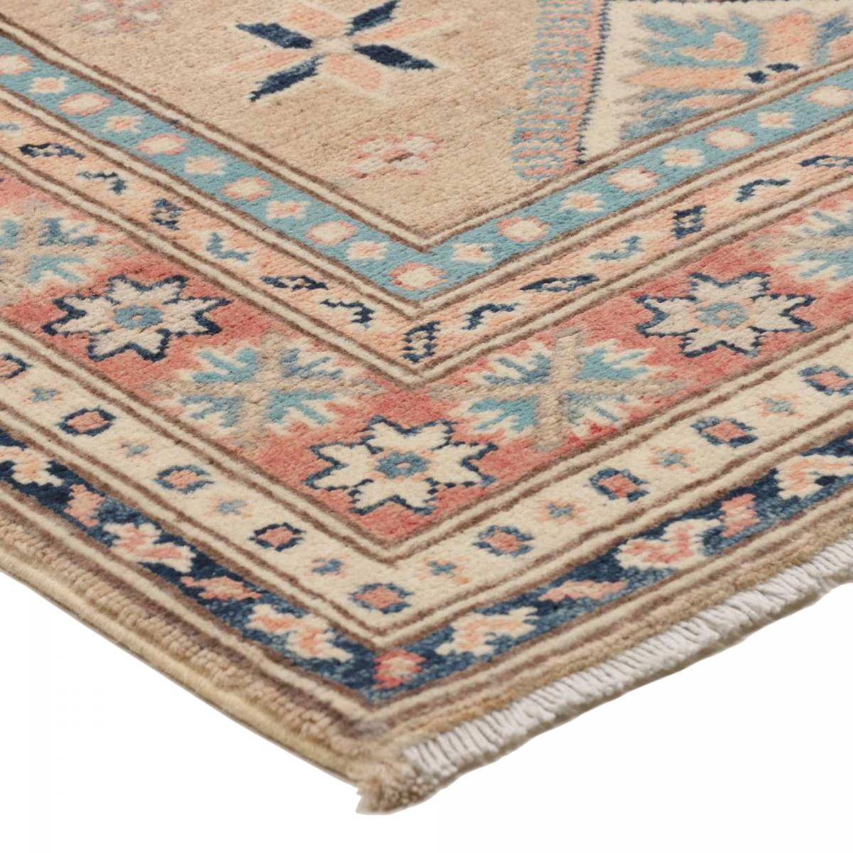 Tapis salon géométrique, noué main en laine, KAZAK CO 62 — vue 5