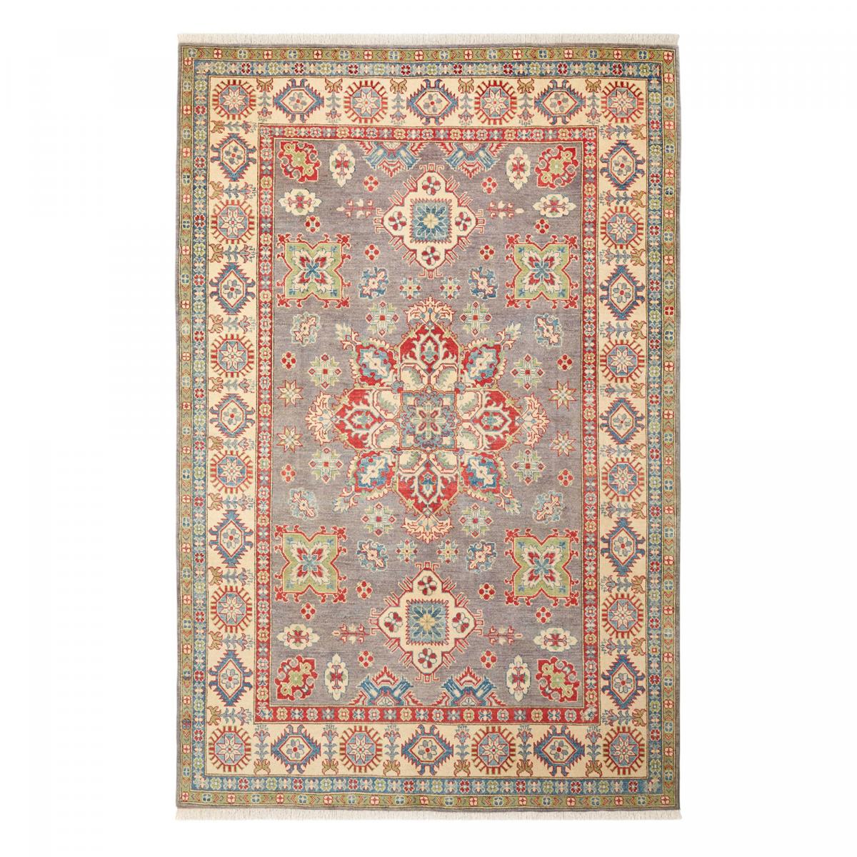 Tapis salon traditionnel, noué main en laine, KAZAK CO 65