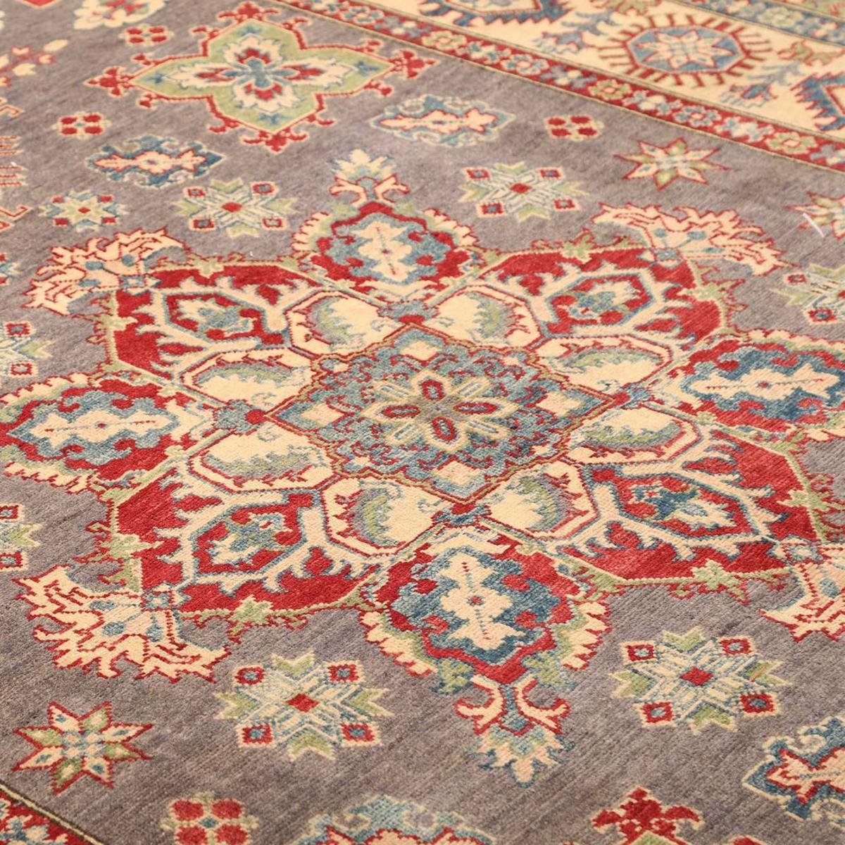 Tapis salon traditionnel, noué main en laine, KAZAK CO 65 — vue 6