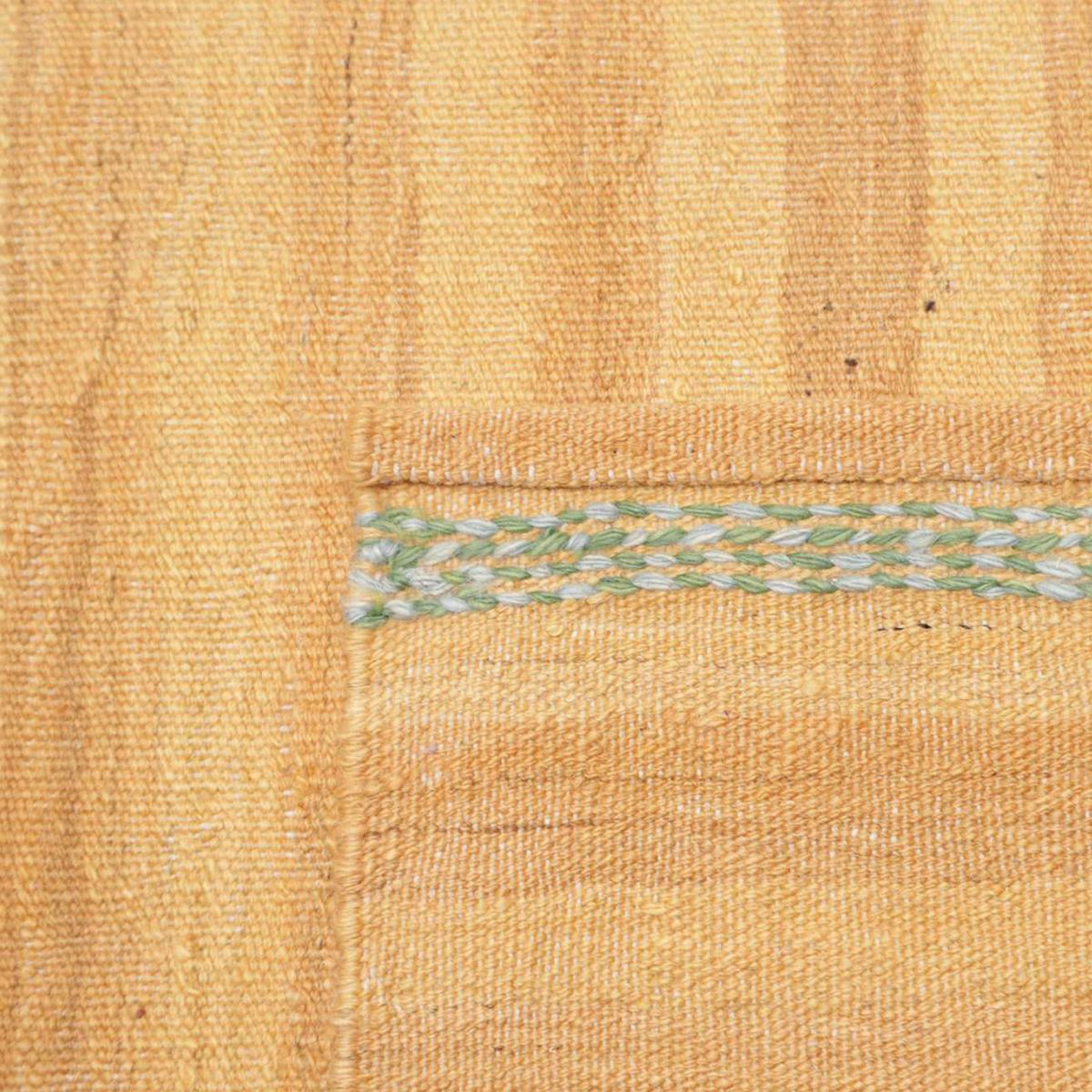 Tapis kilim géométrique, tissé plat en laine, KELIM KU 3 — vue 6