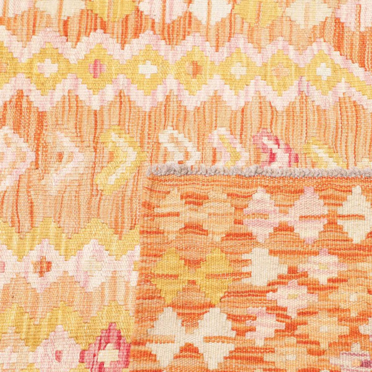 Tapis kilim au motif ethnique, tissé plat en laine, KILIM 74 — vue 6
