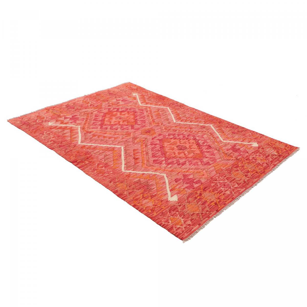 Tapis kilim géométrique, tissé plat en laine, KILIM 77 — vue 4