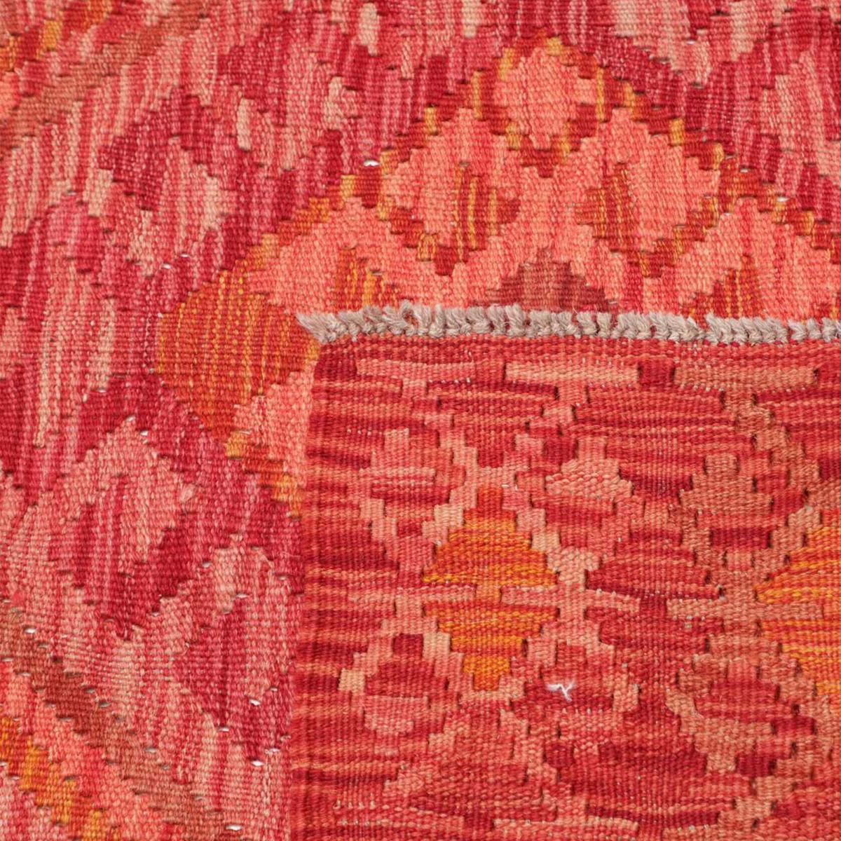 Tapis kilim géométrique, tissé plat en laine, KILIM 77 — vue 6