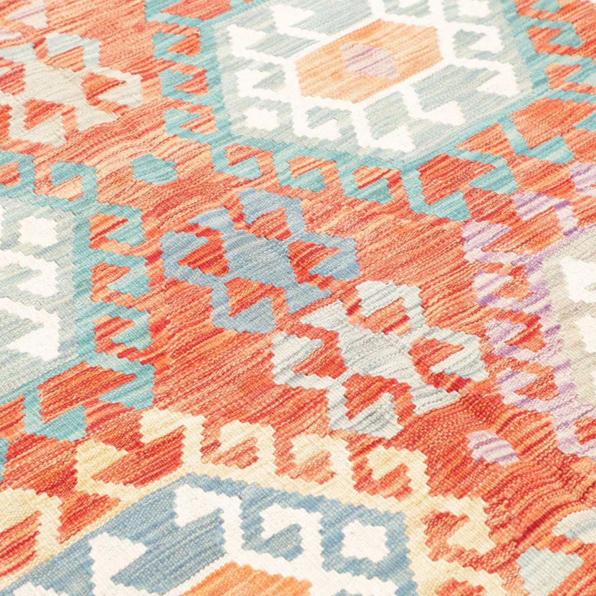 Tapis kilim, motif ethnique, tissage plat artisanal, KILIM 82 — vue 5