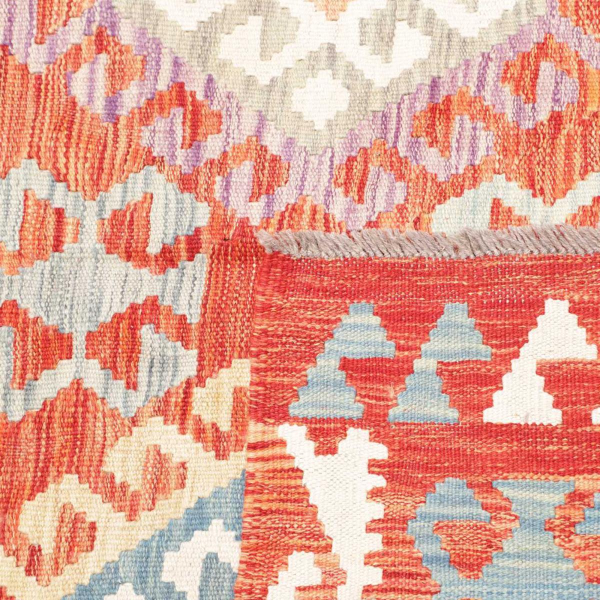 Tapis kilim, motif ethnique, tissage plat artisanal, KILIM 82 — vue 6