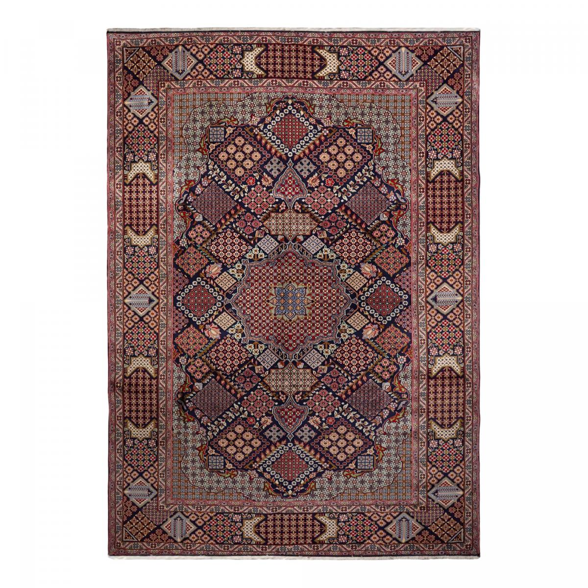 Tapis d'orient, motif oriental, noué à la main en laine, NADJAFABAD B