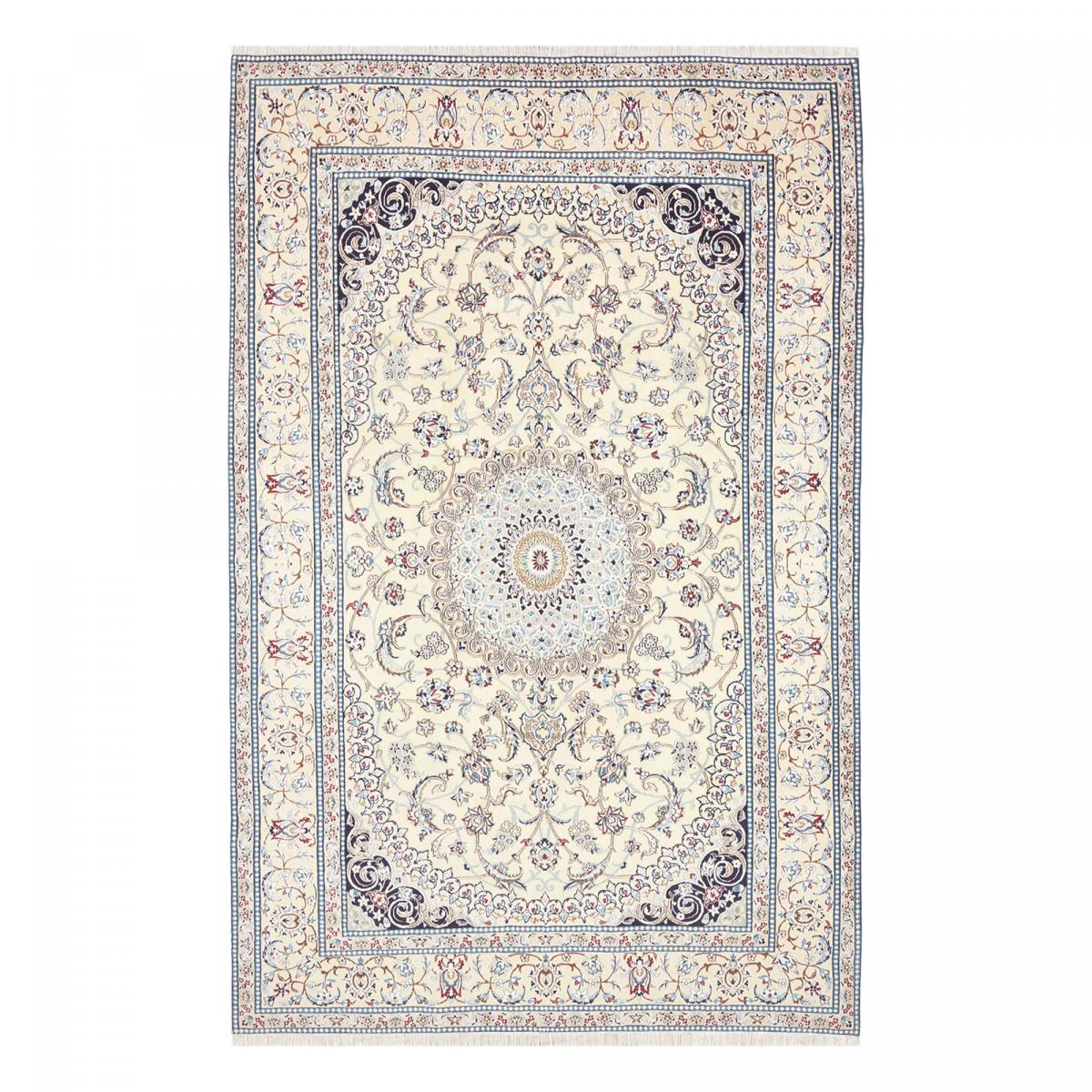 Tapis d'orient au motif oriental, artisanal noué main en laine