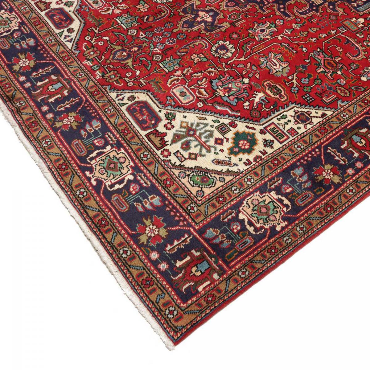 Tapis d'orient authentique, noué main, laine et soie, TABRIZ C — vue 5