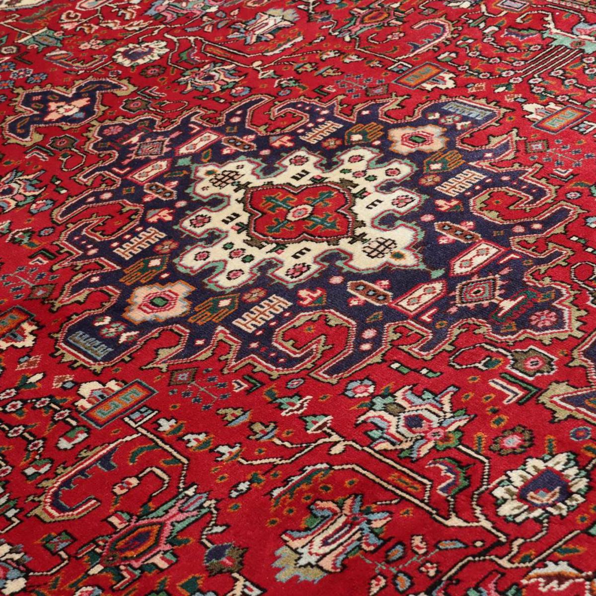 Tapis d'orient authentique, noué main, laine et soie, TABRIZ C — vue 6