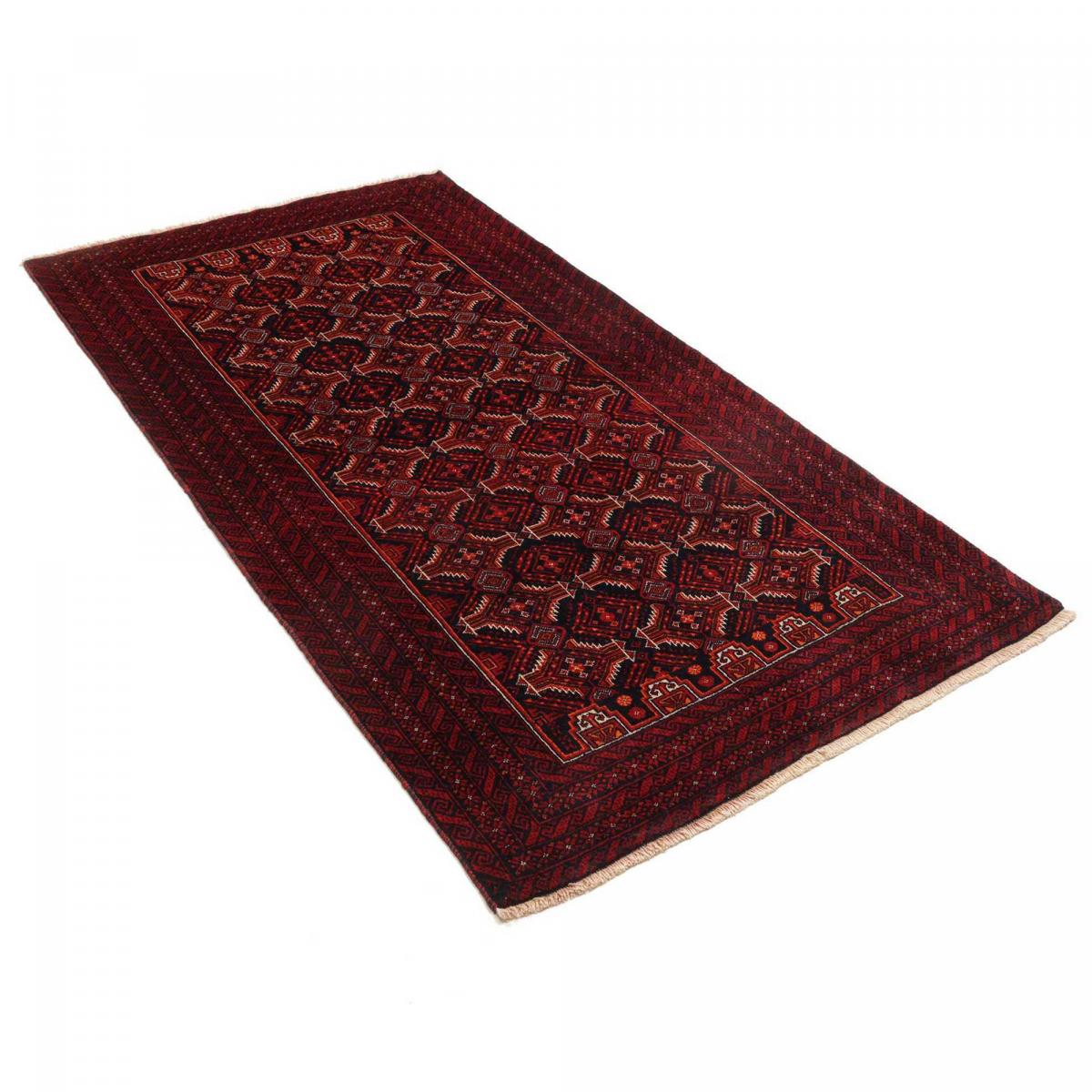 Tapis salon au motif traditionnel, noué à la main, BALUTSCH 8 — vue 4
