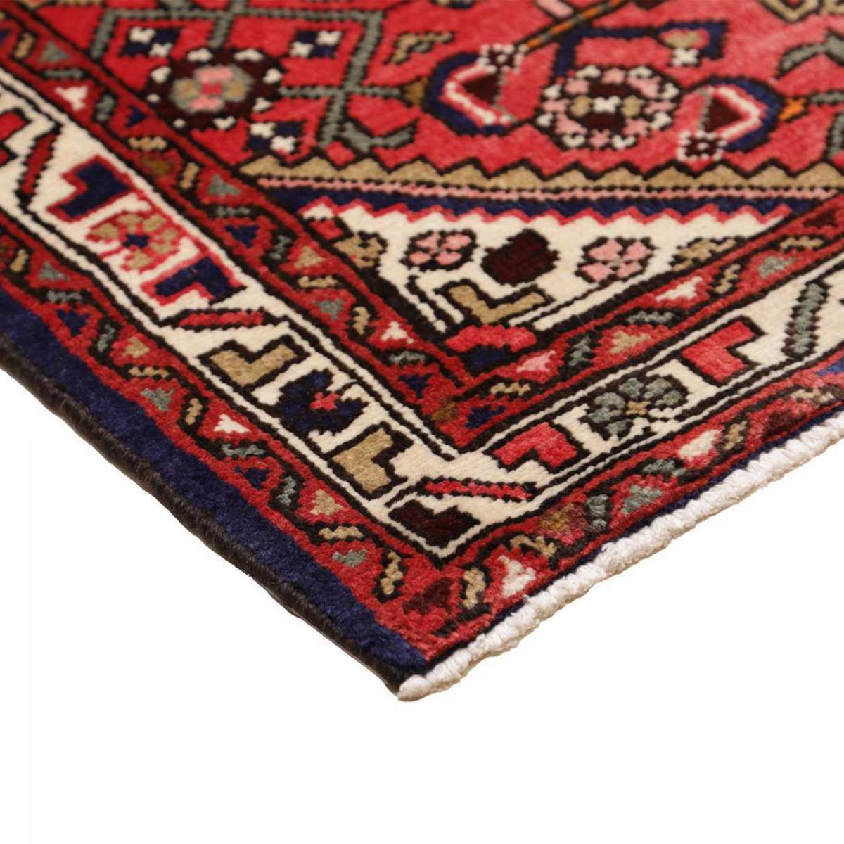 Tapis d'orient au motif oriental, noué main, HAMADAN 164 — vue 5