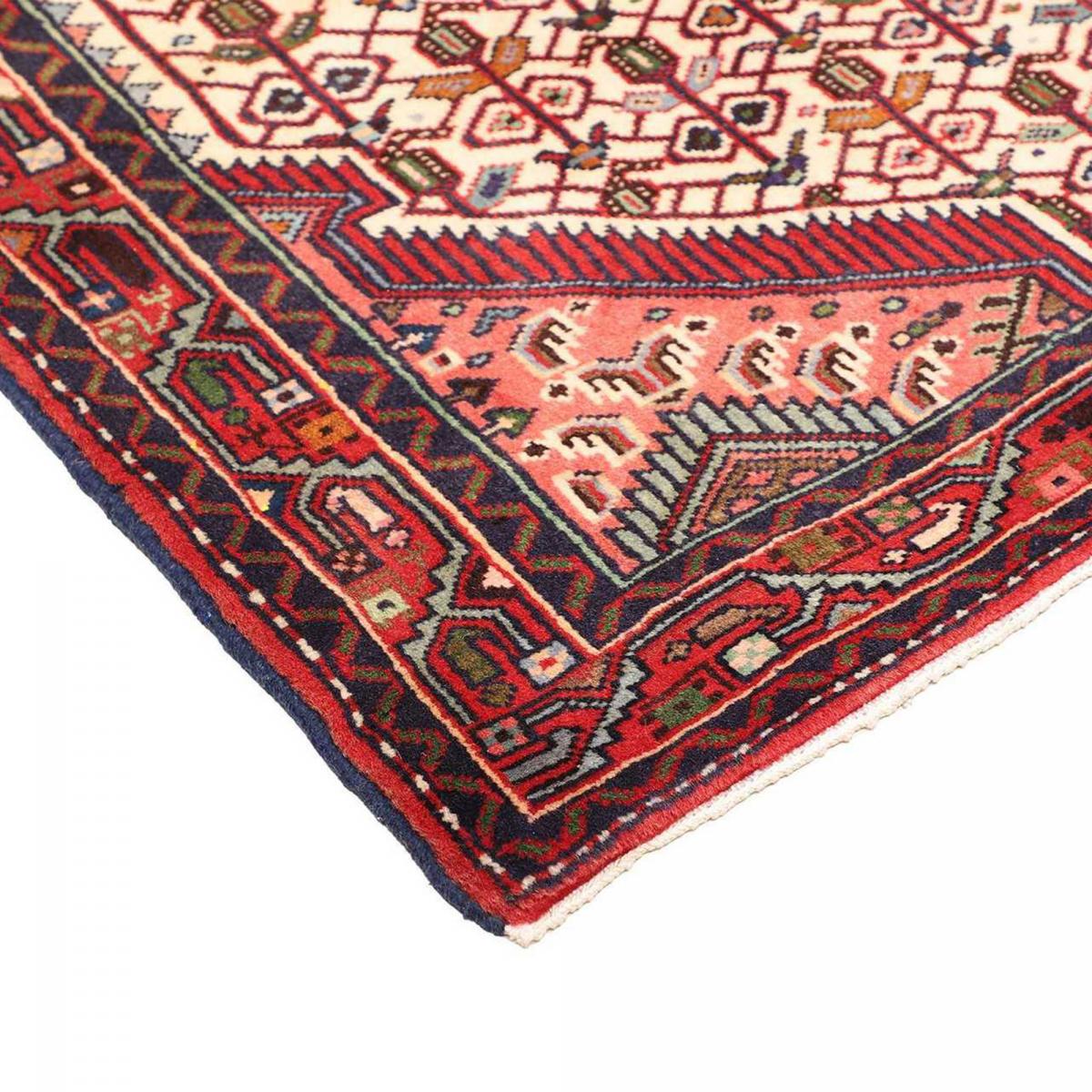 Tapis d'orient au motif oriental, noué main en laine naturelle — vue 5