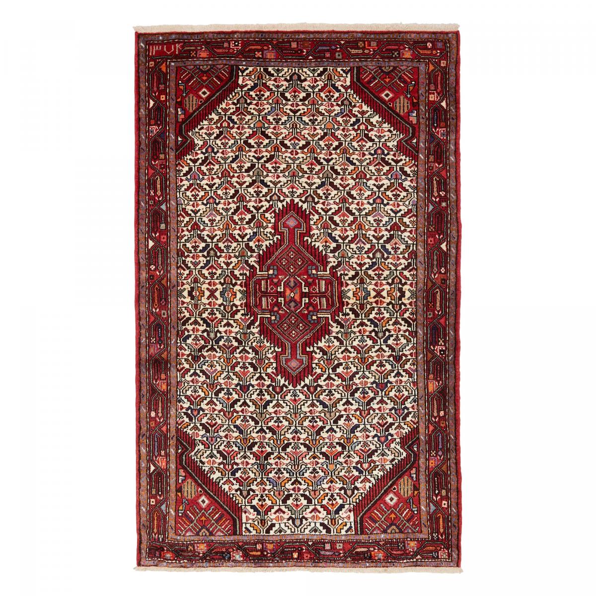 Tapis d'orient, motif persan traditionnel, noué main, HAMADAN 47