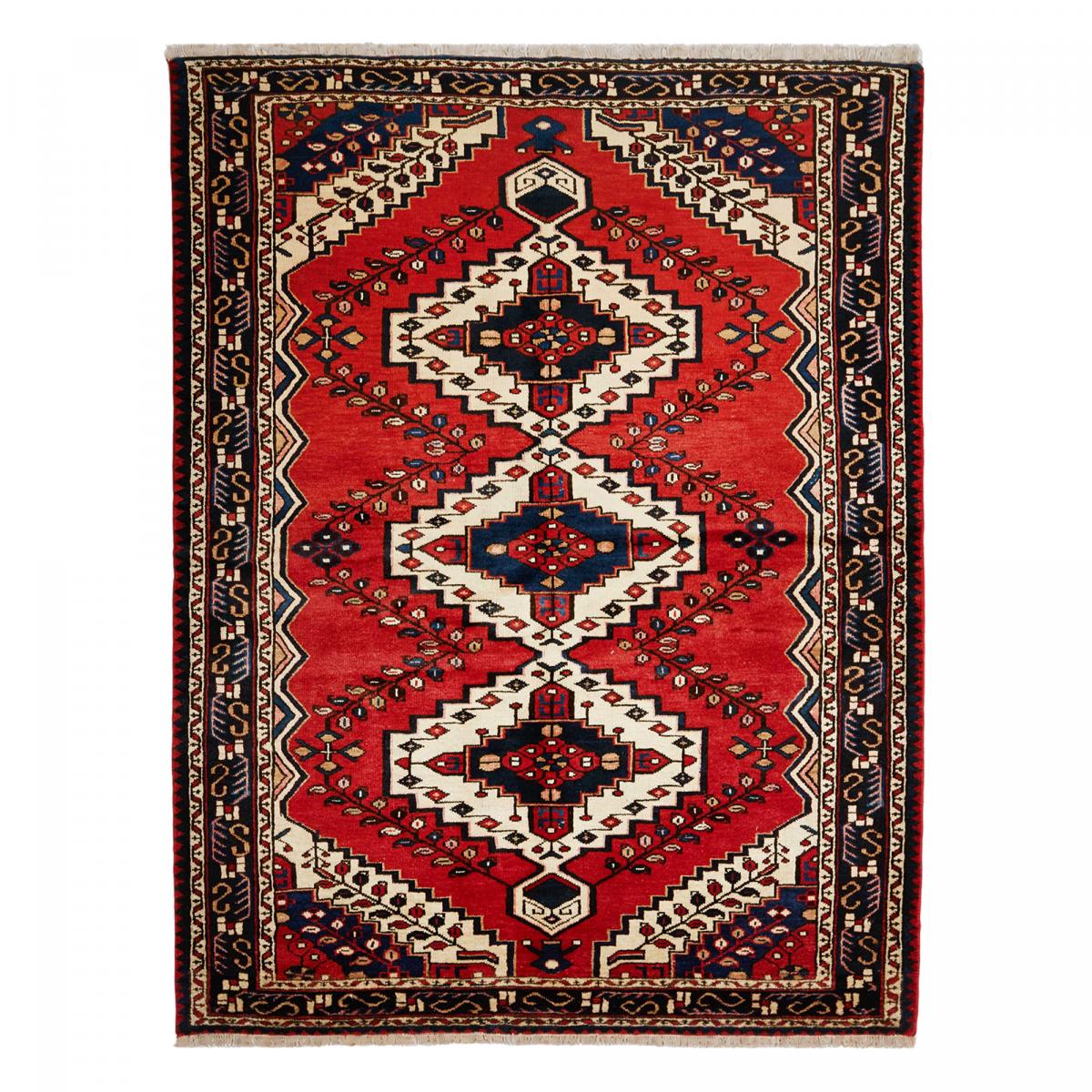 Tapis d'orient, motif oriental artisanal, noué main en laine