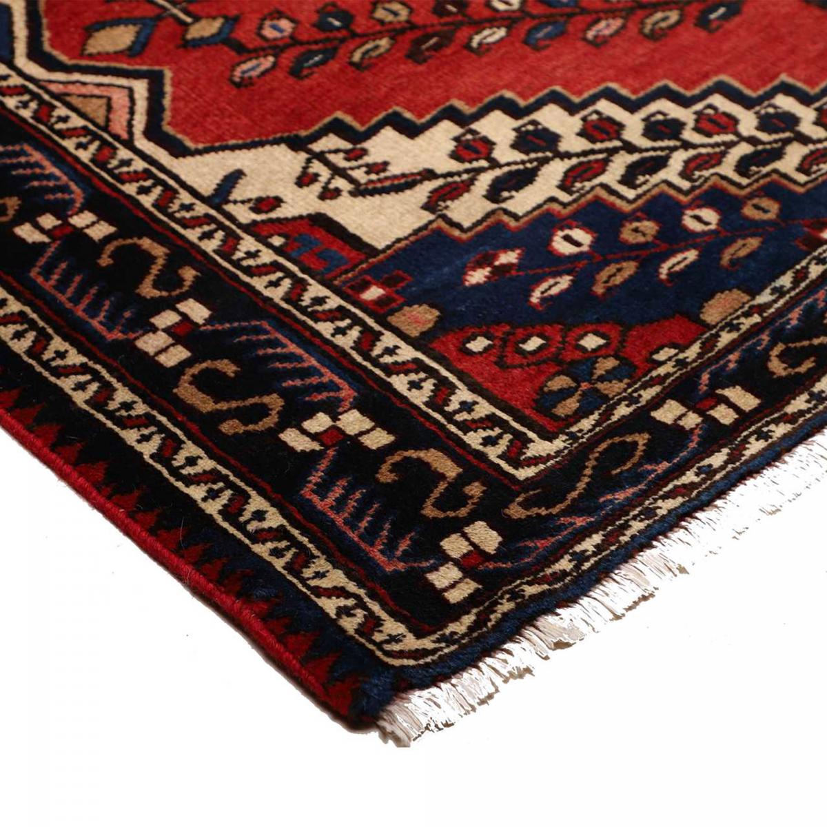 Tapis d'orient, motif oriental artisanal, noué main en laine — vue 5