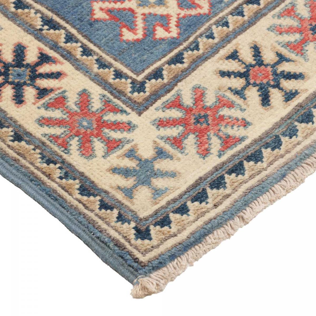 Tapis salon géométrique, noué main en laine, KAZAK CO 66 — vue 5