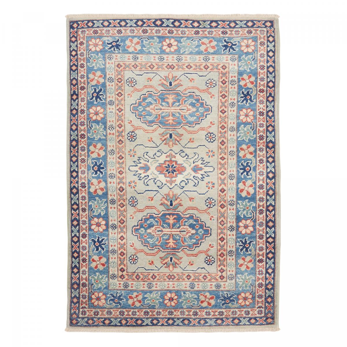 Tapis d'orient, motif oriental, noué main en laine, KAZAK CO 67