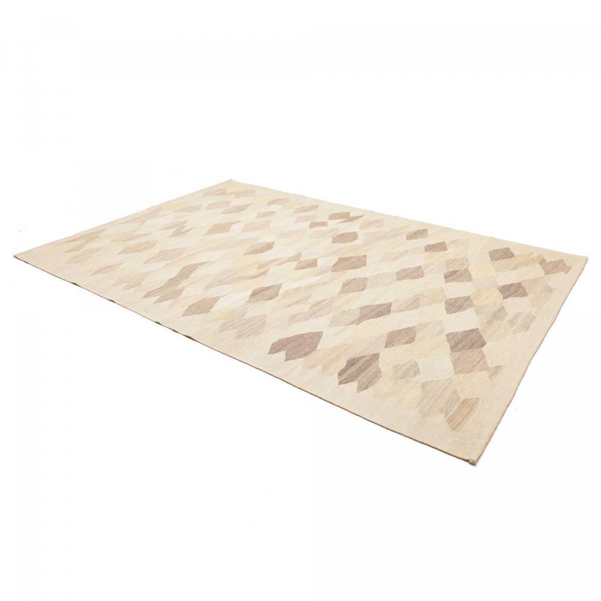 Tapis kilim, motif géométrique authentique, tissé plat, KELIM KU 4 — vue 4
