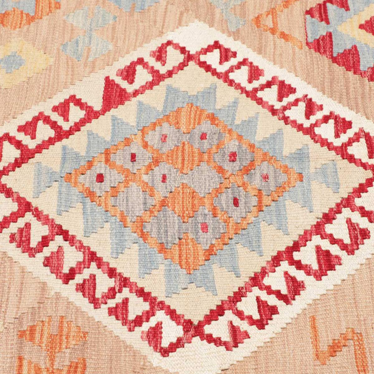 Tapis kilim à motif géométrique, tissé à plat en laine, KILIM 93 — vue 5