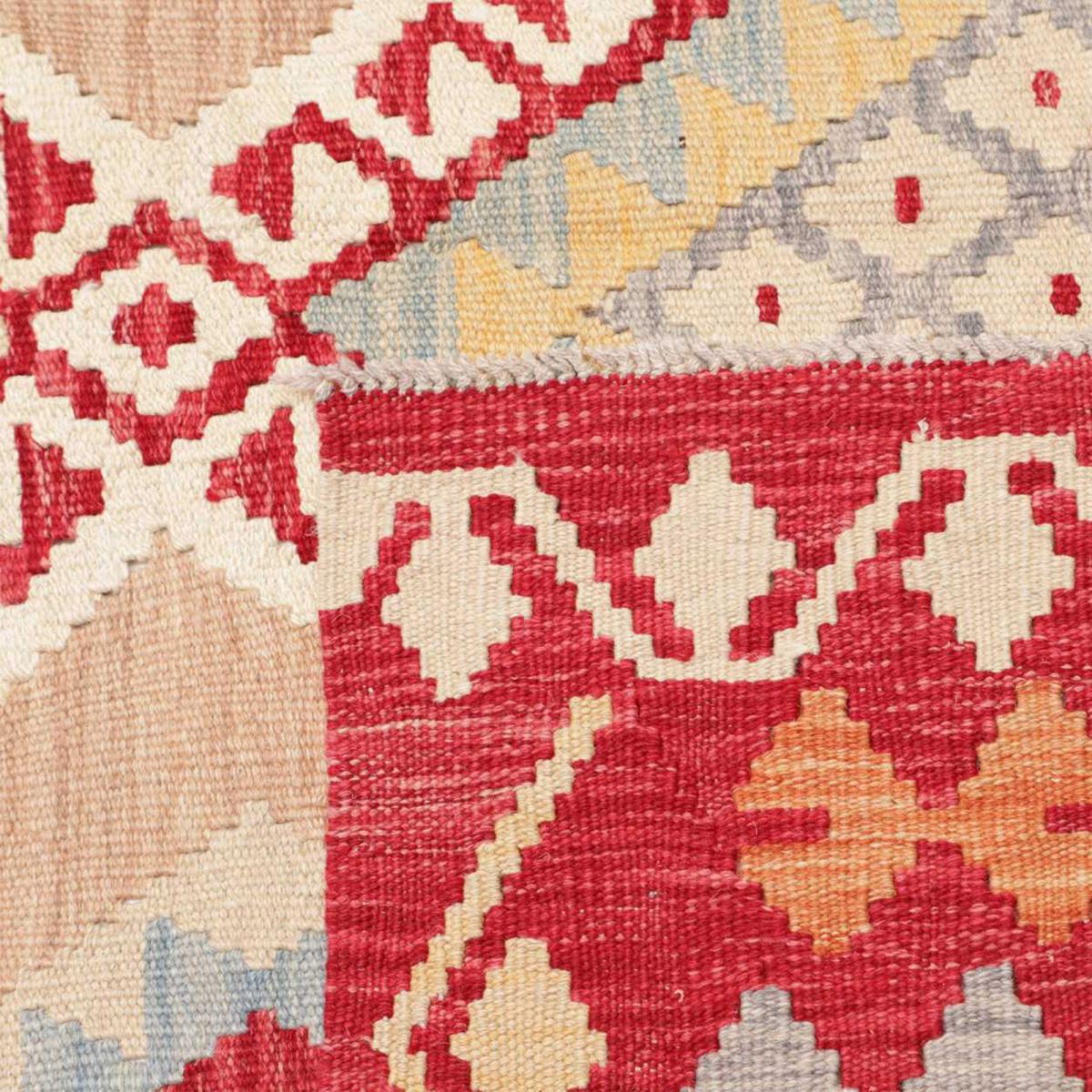 Tapis kilim à motif géométrique, tissé à plat en laine, KILIM 93 — vue 6