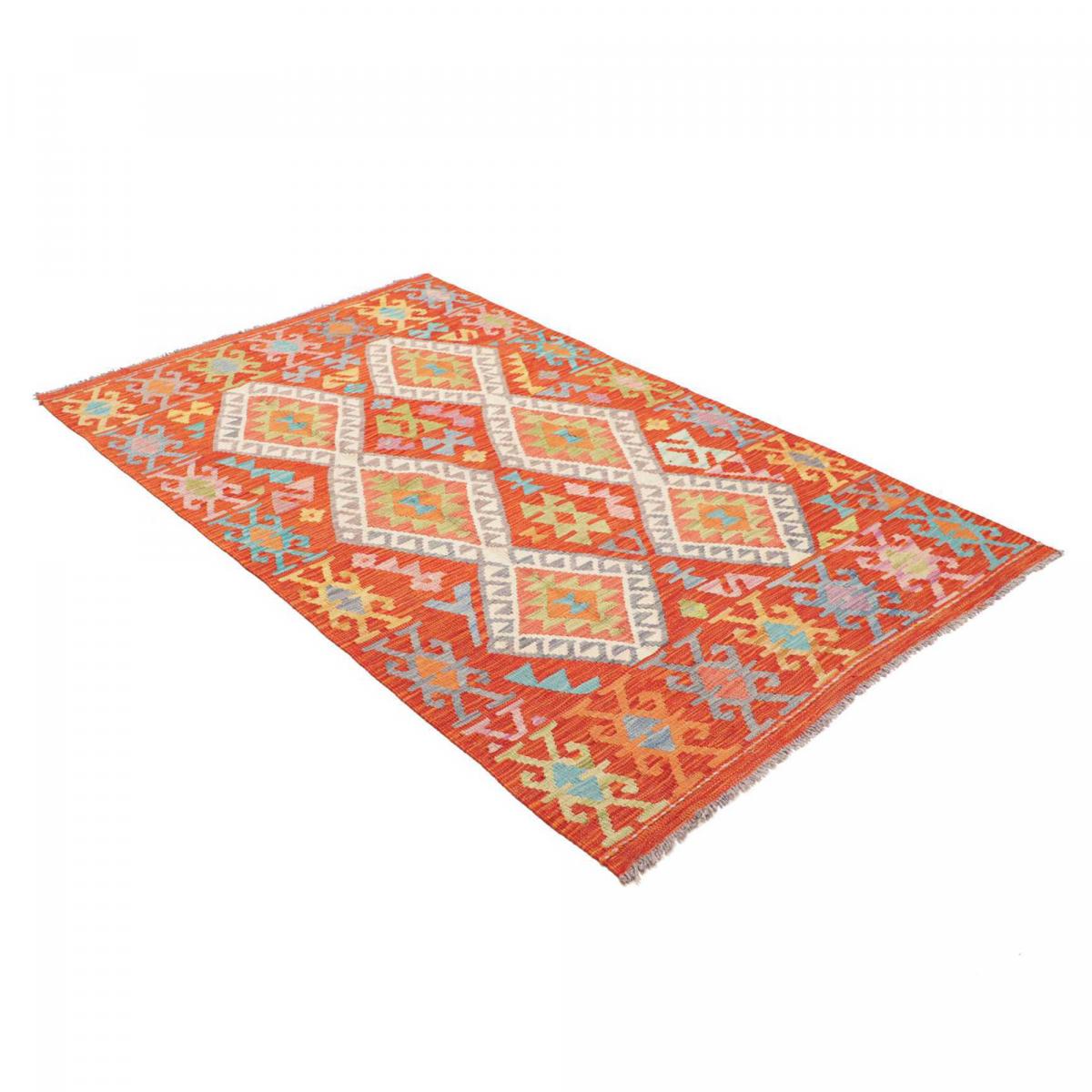 Tapis kilim ethnique, tissé plat authentique, KILIM 96 — vue 4