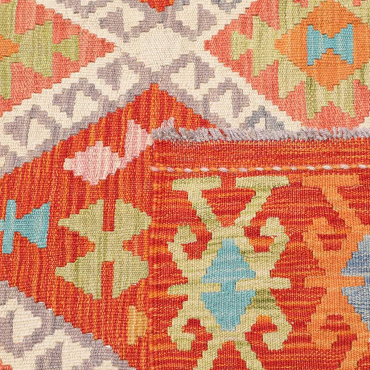 Tapis kilim ethnique, tissé plat authentique, KILIM 96 — vue 6