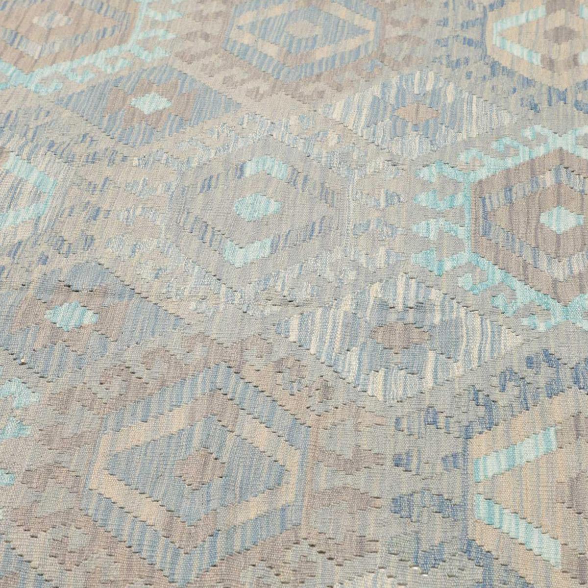 Tapis kilim, motif géométrique, tissé plat artisanal, KILIM 100 — vue 5