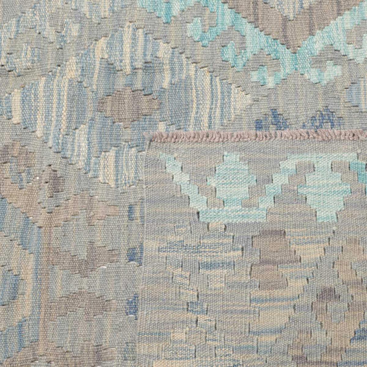 Tapis kilim, motif géométrique, tissé plat artisanal, KILIM 100 — vue 6