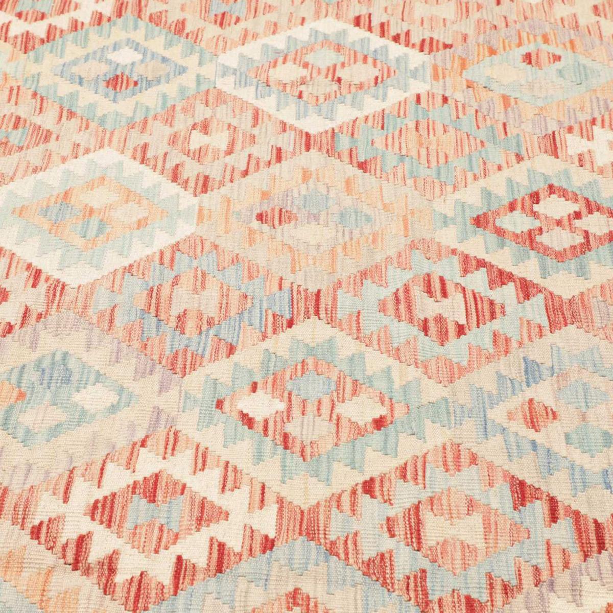 Tapis kilim géométrique, tissé plat artisanal, KILIM 101 — vue 5