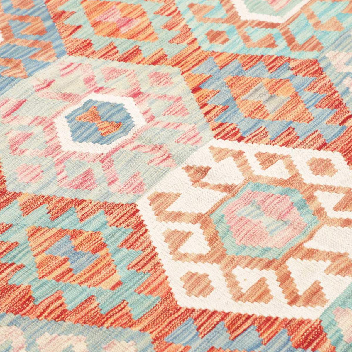 Tapis kilim géométrique, tissé plat artisanal, KILIM 102 — vue 5