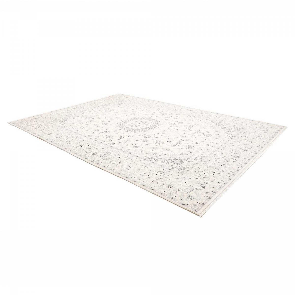 Tapis d'orient au motif oriental, noué main en laine et soie — vue 4