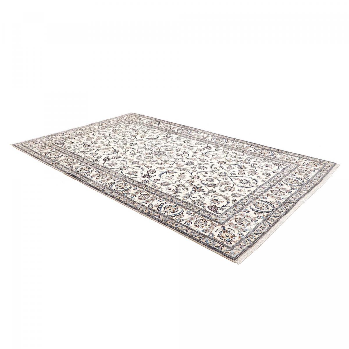 Tapis d'orient oriental, noué main, laine et soie, NAIN 9LA 38 — vue 4