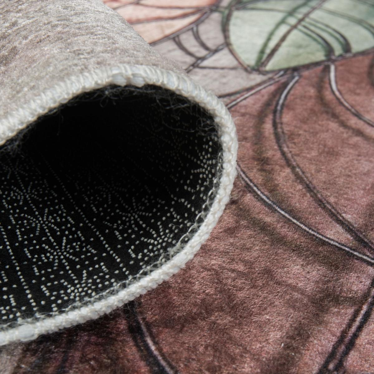 Tapis salon LYN11 FEUYE facile d'entretien — vue 5