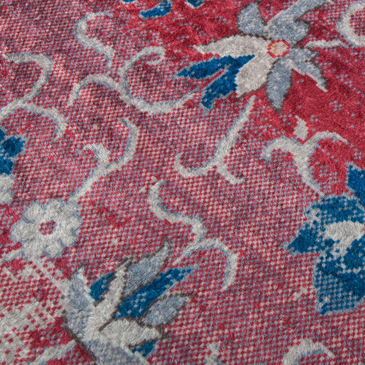 Tapis d'orient LYN11 MEDA 2, inspiration Isfahan, facile d'entretien — vue 4