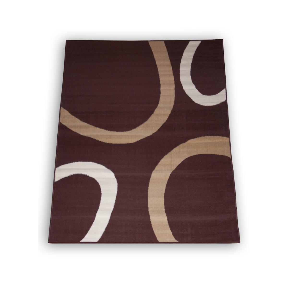 Tapis chambre tissé motif rond LYN1 TEMPO — vue 4
