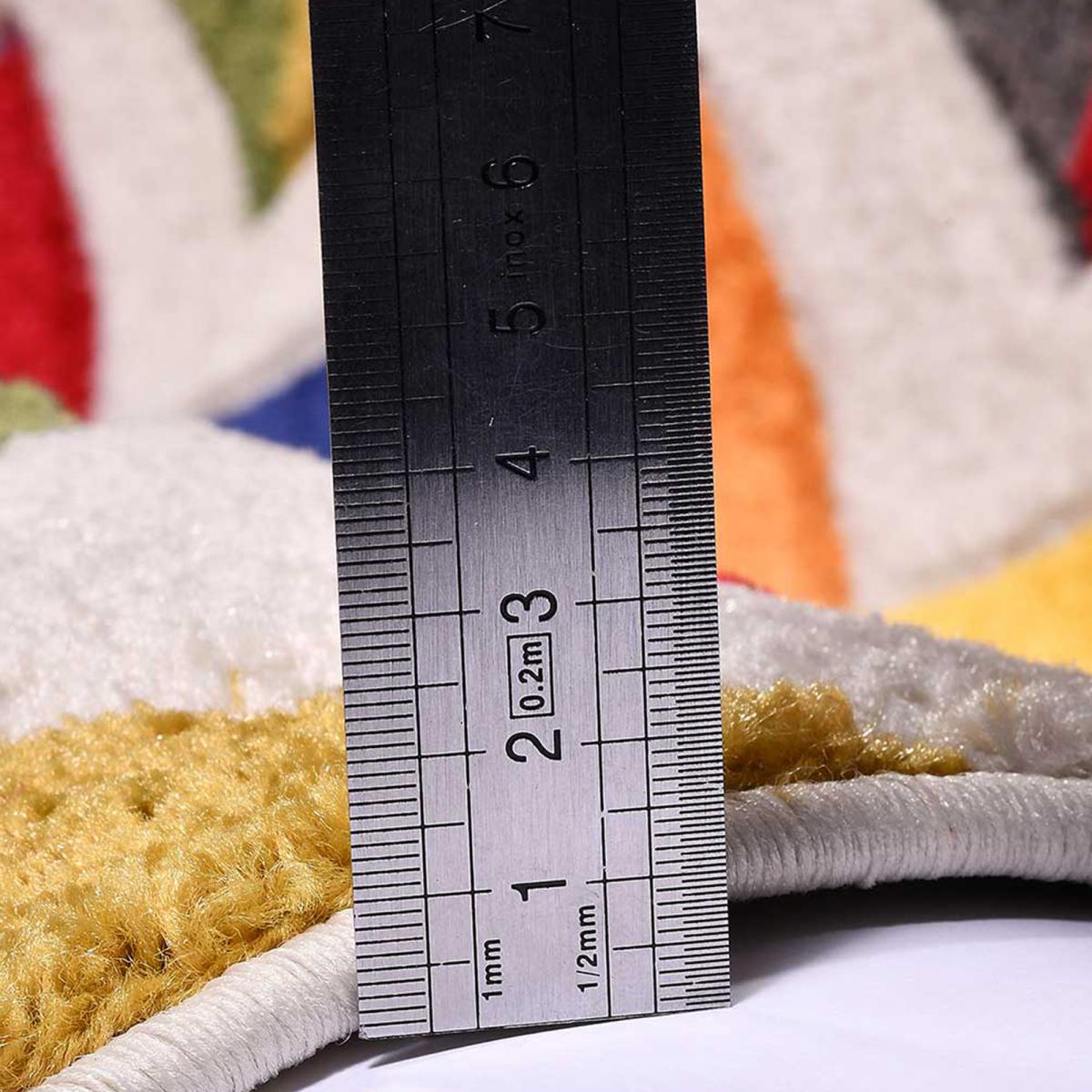 Tapis salon et chambre tissé motif géométrique LYN6 CHEVRON — vue 5