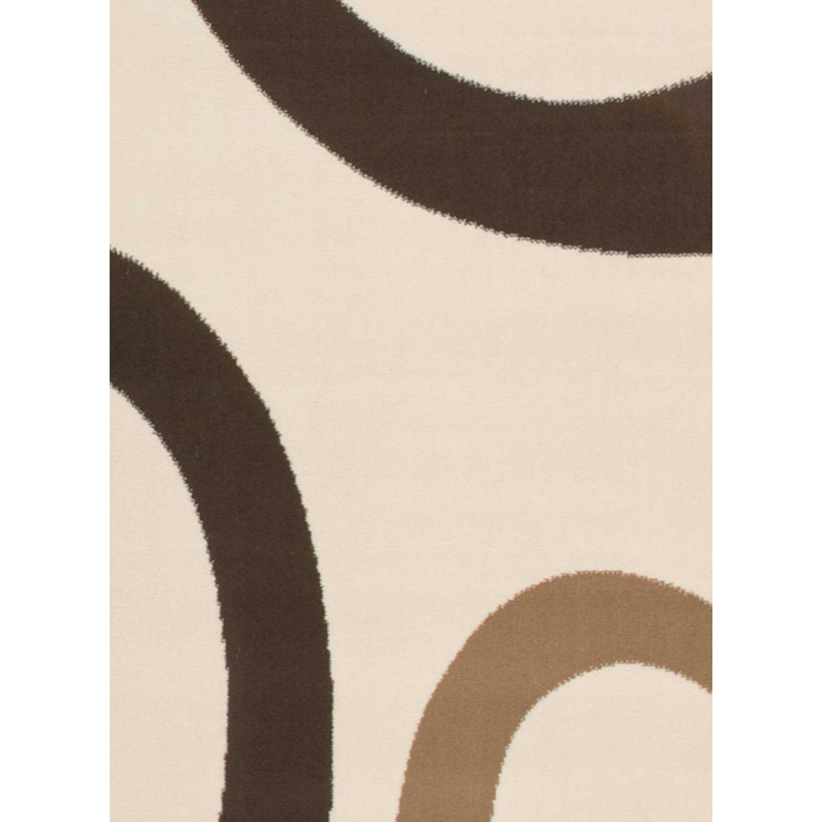 Tapis chambre tissé motif rond LYN1 TEMPO — vue 5
