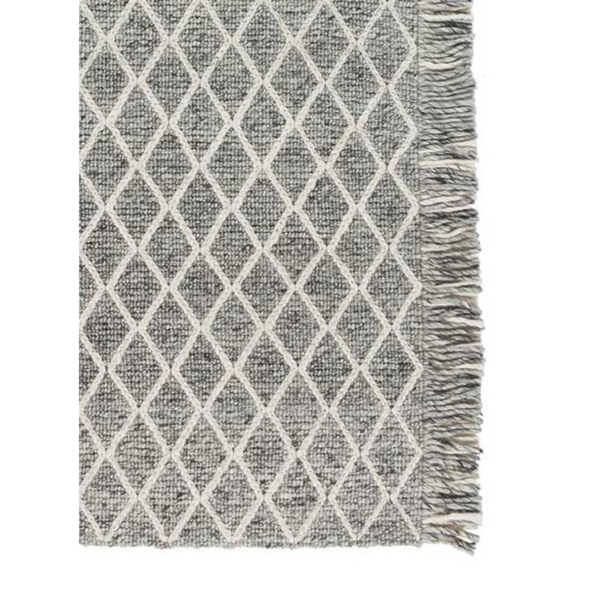 Tapis salon et chambre fait main en laine motif scandinave — vue 3