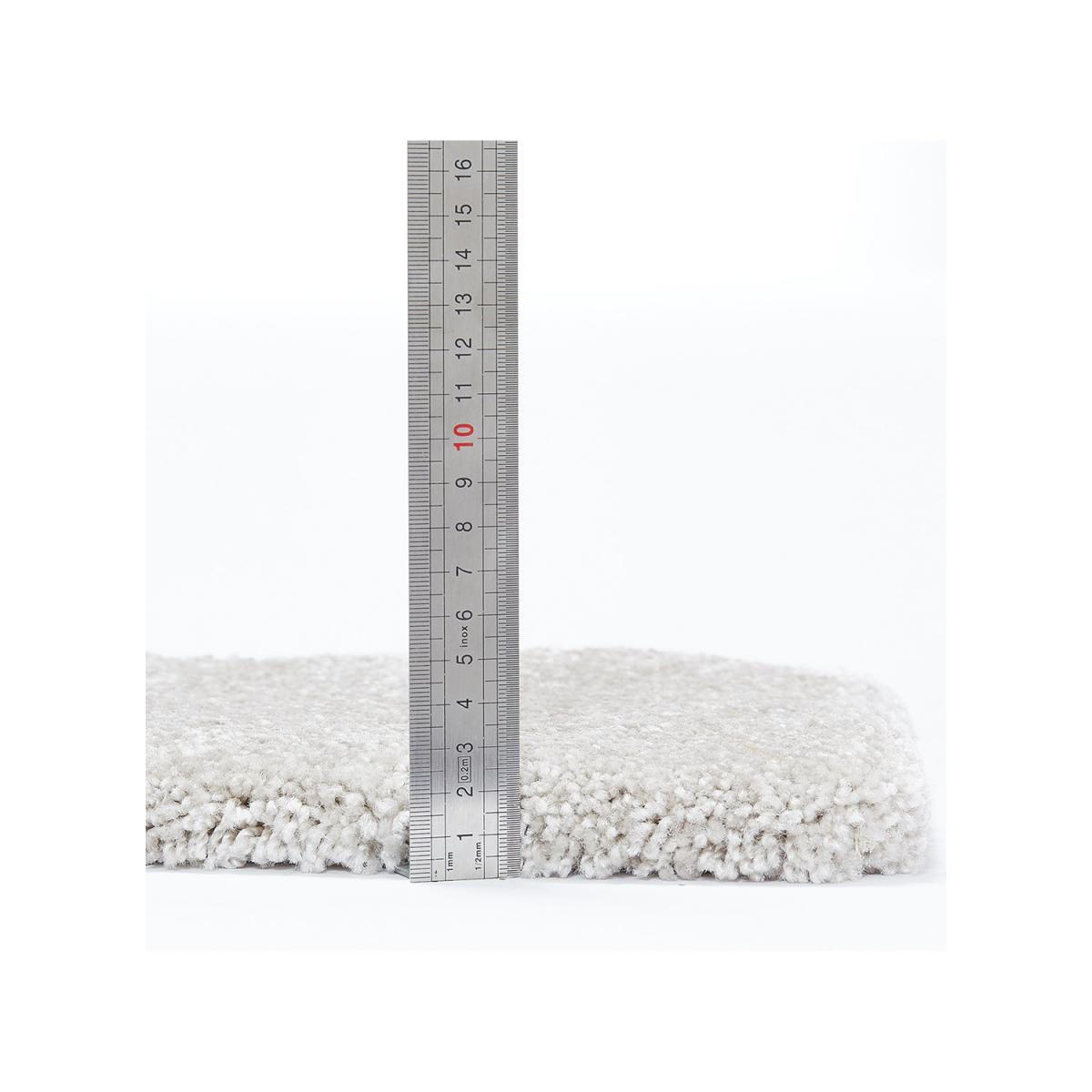 Tapis salon et chambre tissé motif uni EPAISSIA + — vue 6